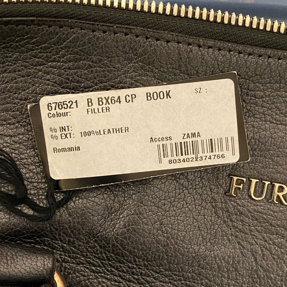 Authentic FURLA leather shoulder purse